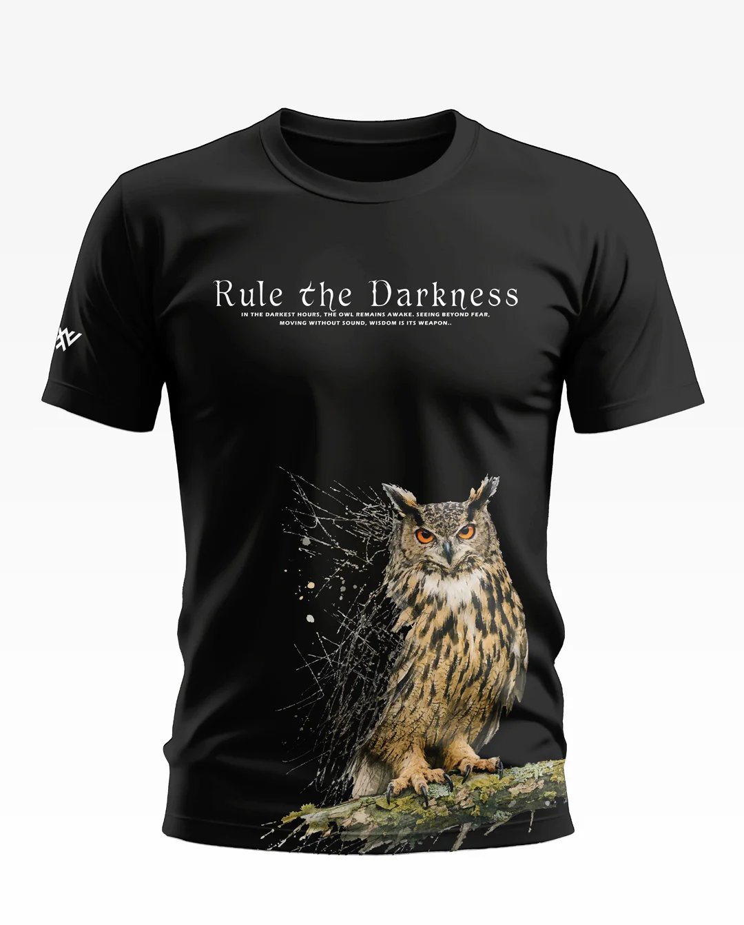 Rule The Darkness Cotton T-shirt - Image 2