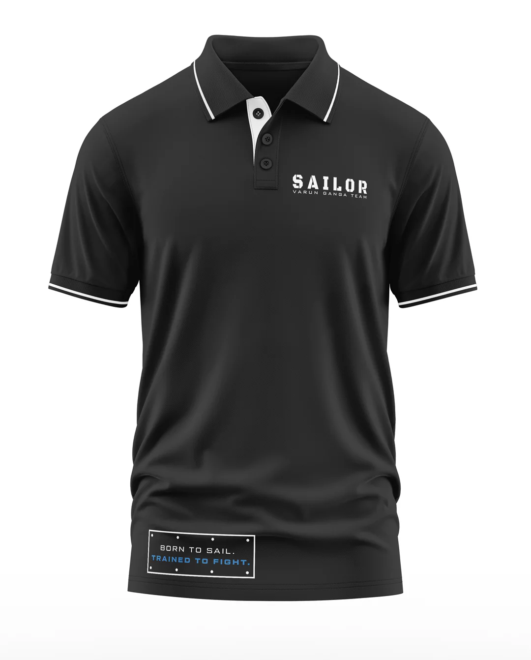 Sailor Varun Ganga Team Polo Collar T-Shirt - Image 2