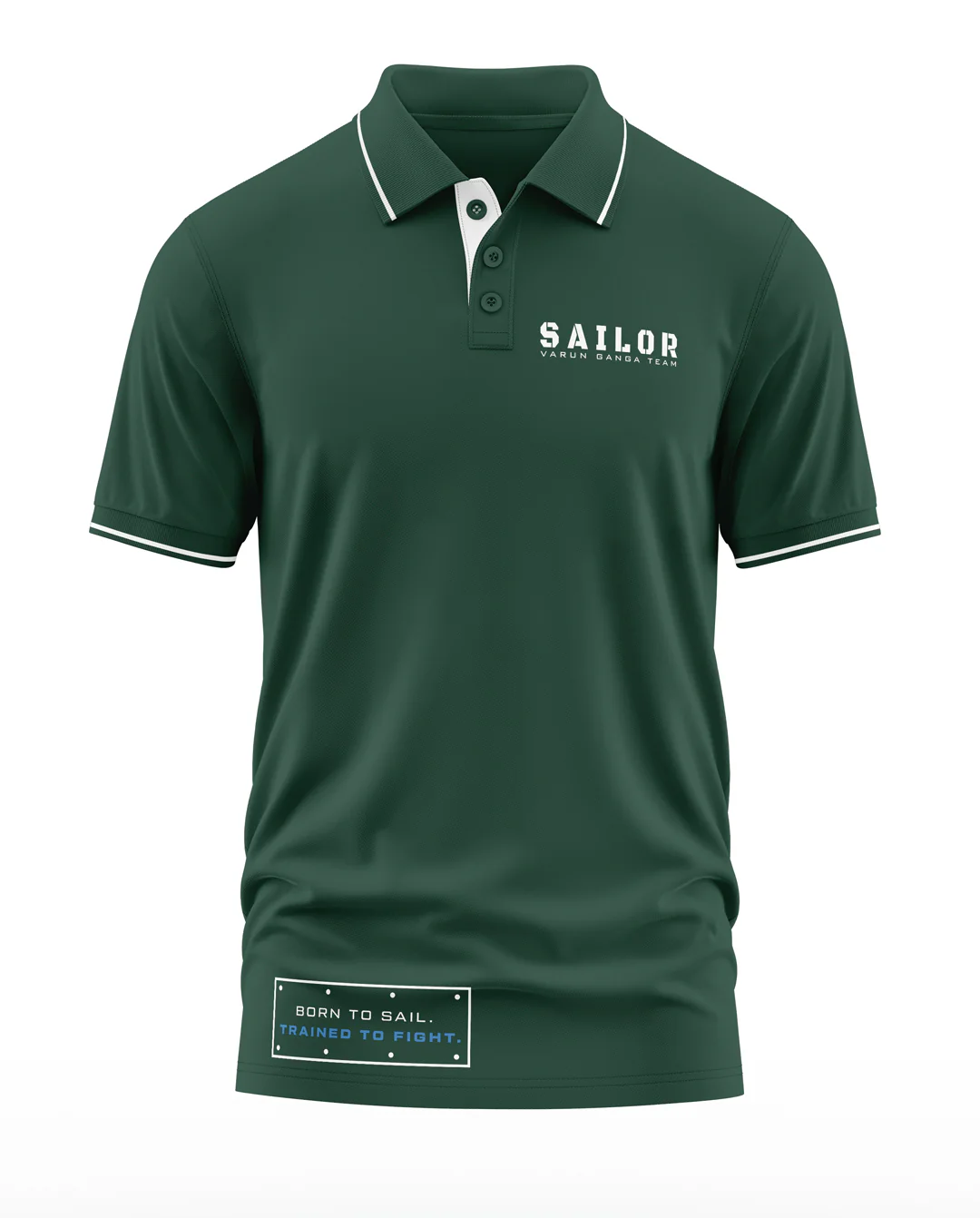 Sailor Varun Ganga Team Polo Collar T-Shirt - Image 3