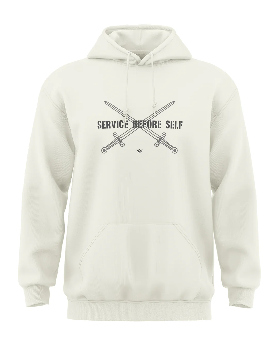 Service Before Self Classic Hoodie - Image 2