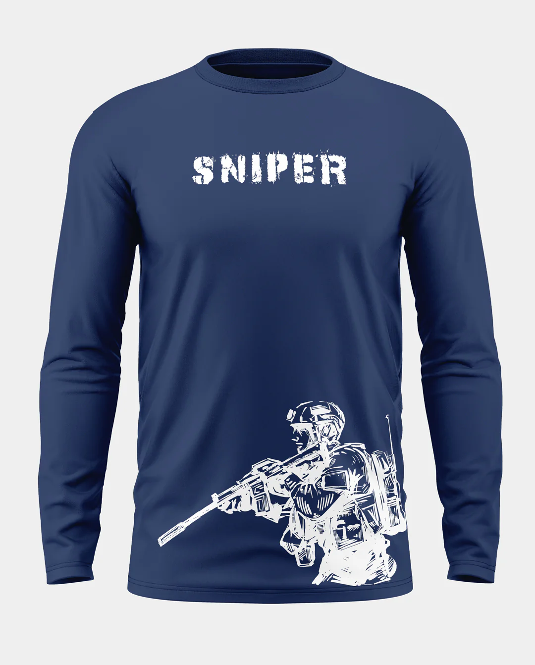 Sniper Cotton Full Sleeve T-shirt - Image 4