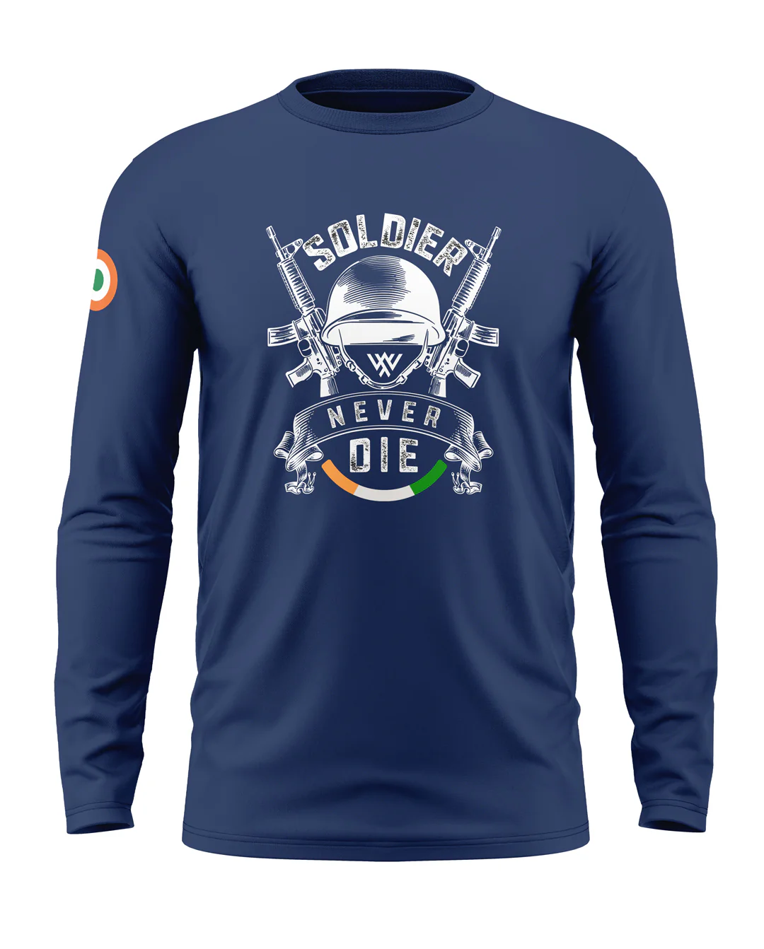 Soldier Never Die Cotton Full Sleeve T-shirt - Image 4