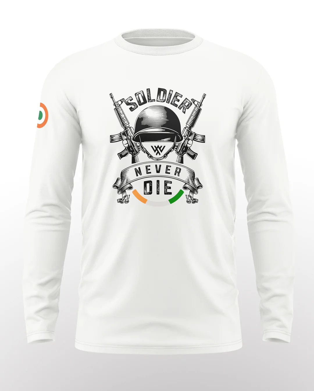 Soldier Never Die Cotton Full Sleeve T-shirt - Image 6