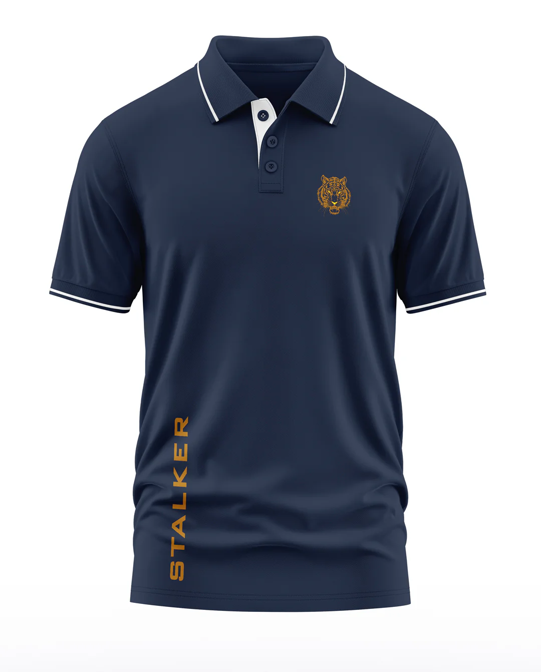 Stalker Polo Collar T-Shirt - Image 3