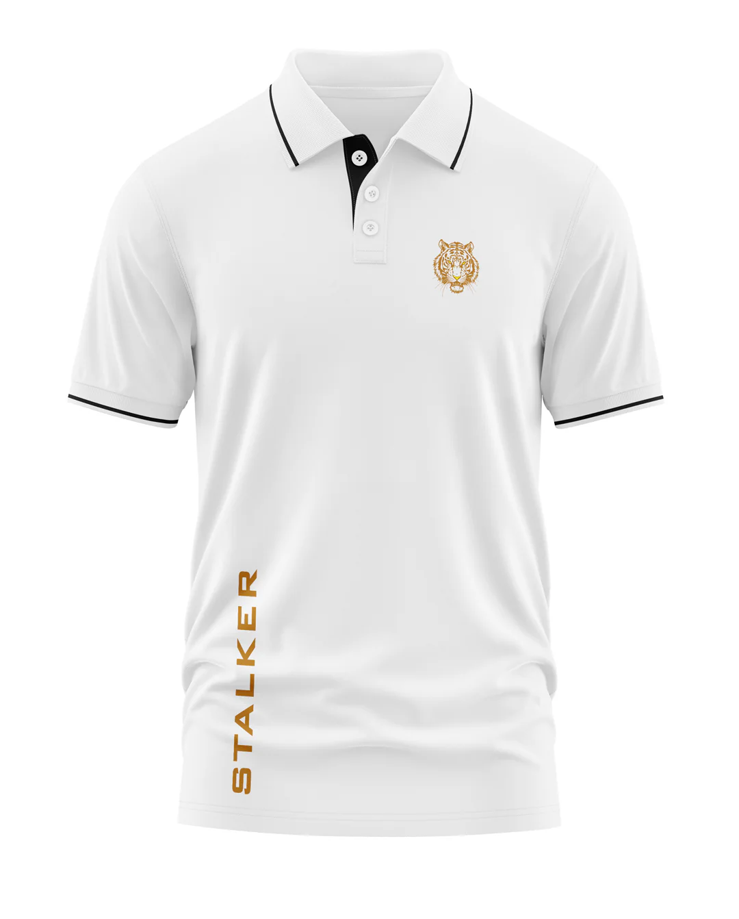 Stalker Polo Collar T-Shirt - Image 4