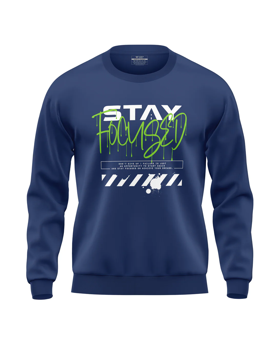 Stay Focused Soft Cotton Sweatshirt - Image 2