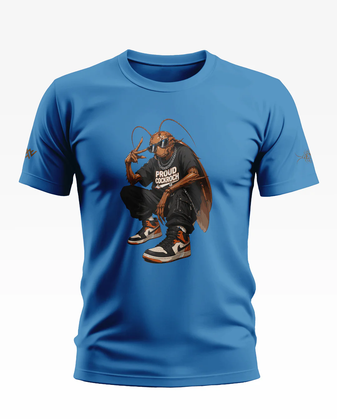 Street Cockroach Cotton T-shirt - Image 3
