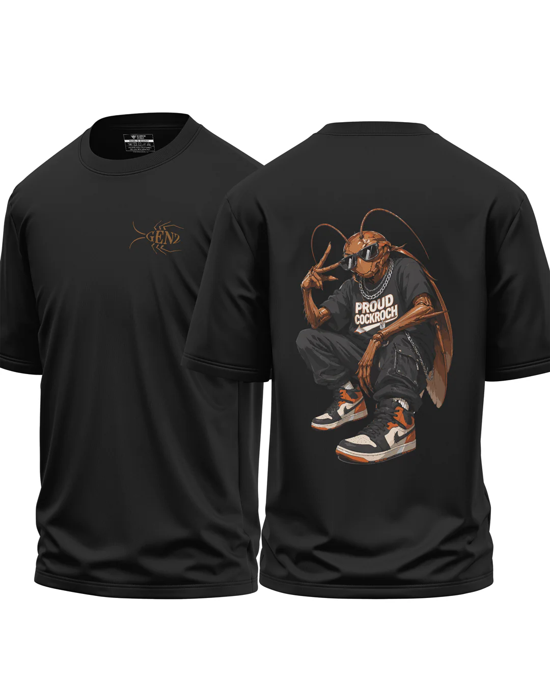 Street Cockroach Oversized T-Shirt - Image 3