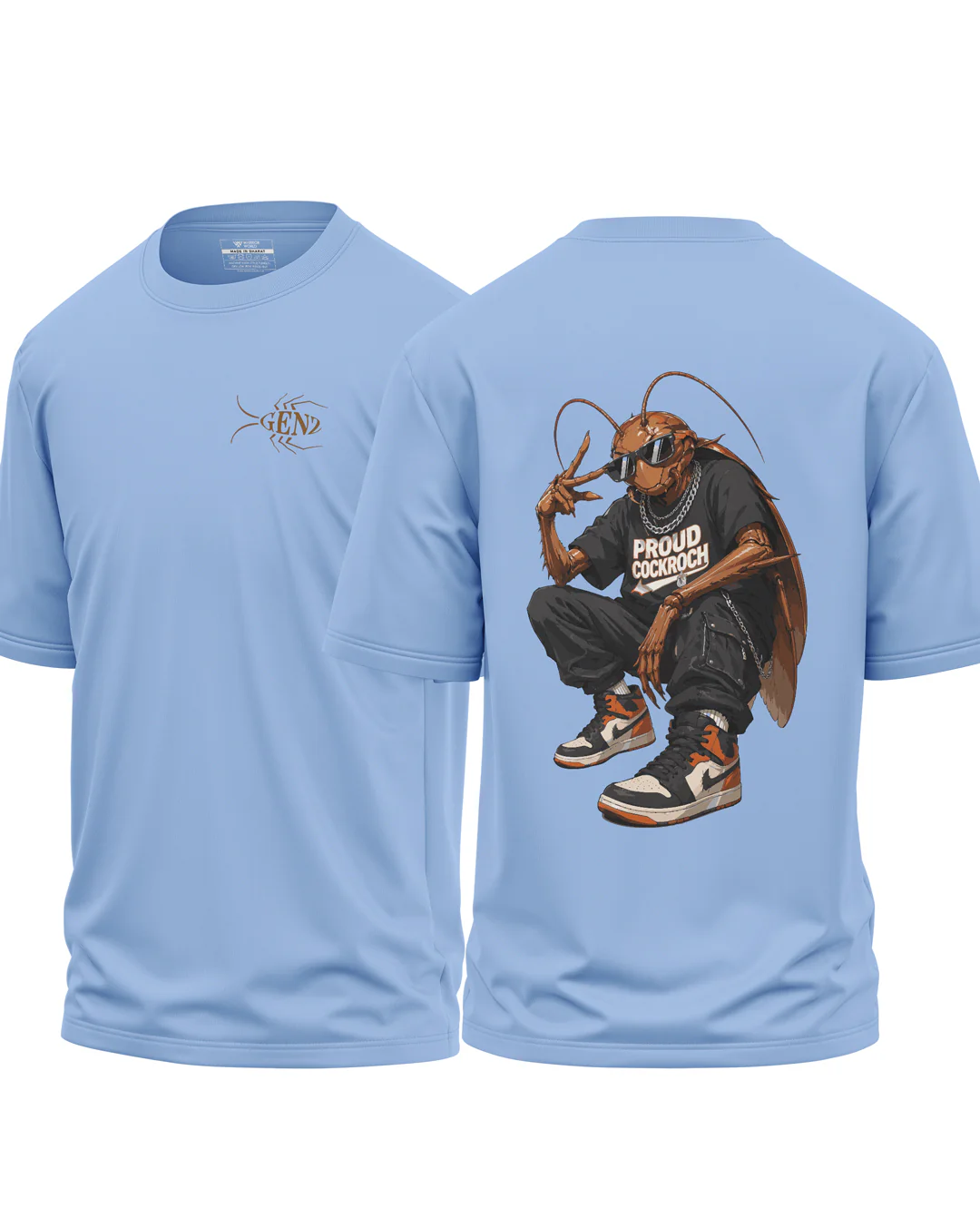 Street Cockroach Oversized T-Shirt - Image 4