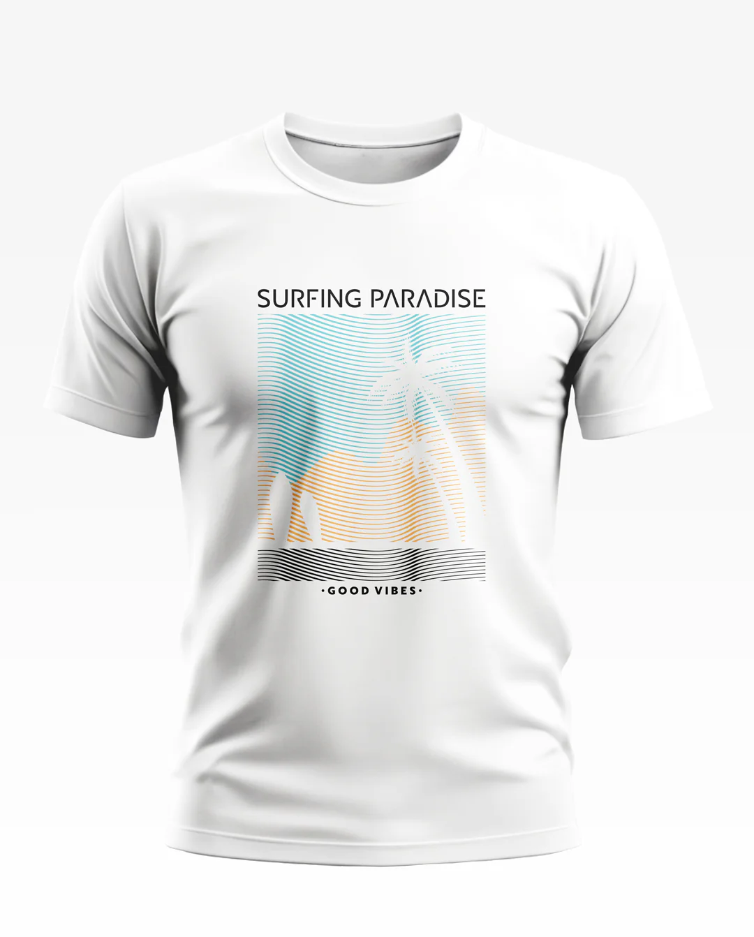 Surfing Paradise Soft Cotton T-shirt - Image 6