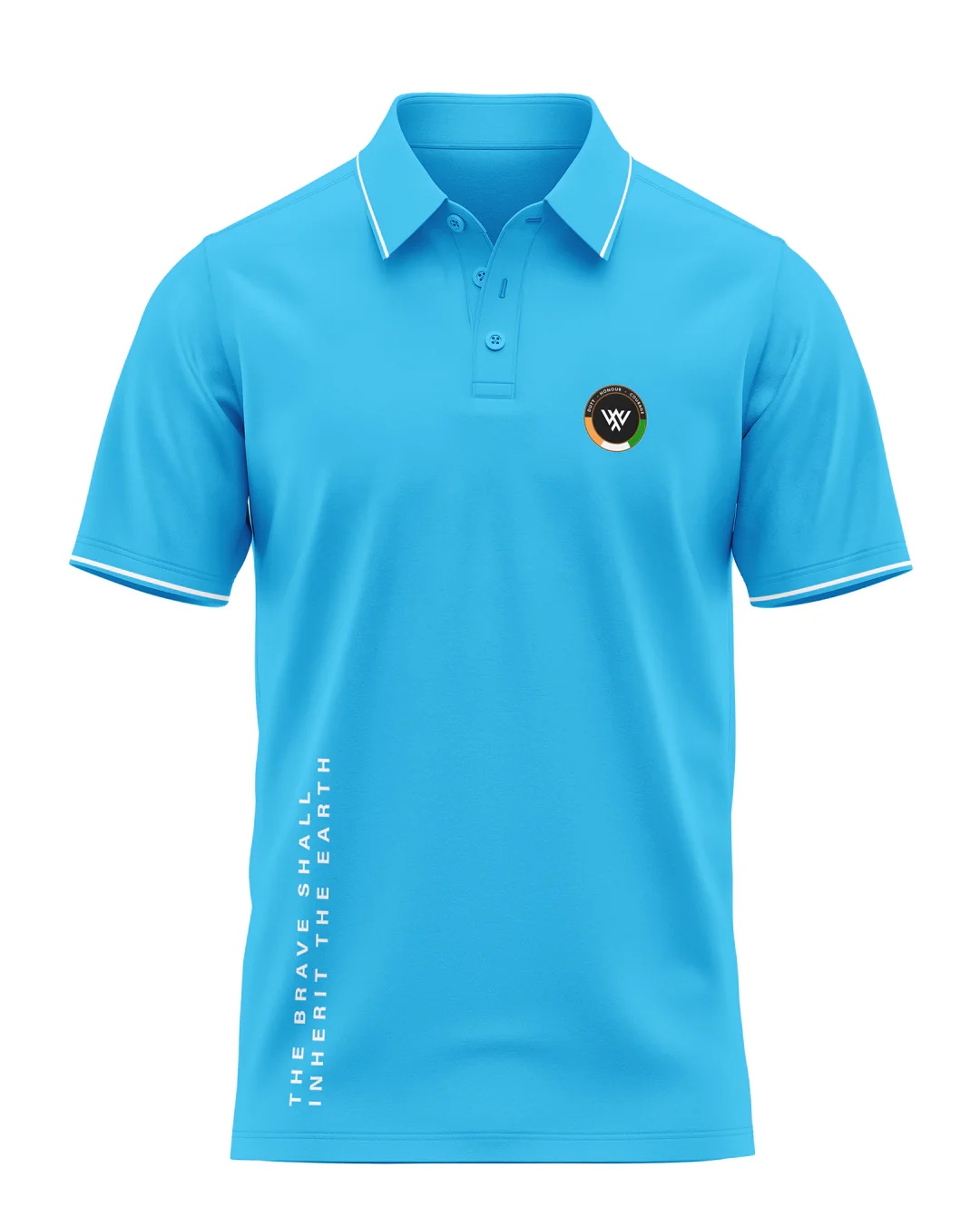 The Brave Shall Prime Polo T-Shirt - Image 6