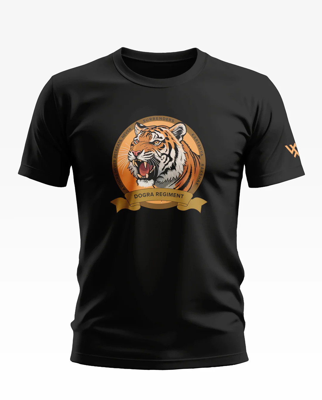 The Dogra Regiment Kartavya Rakshak Soft Cotton T-shirt