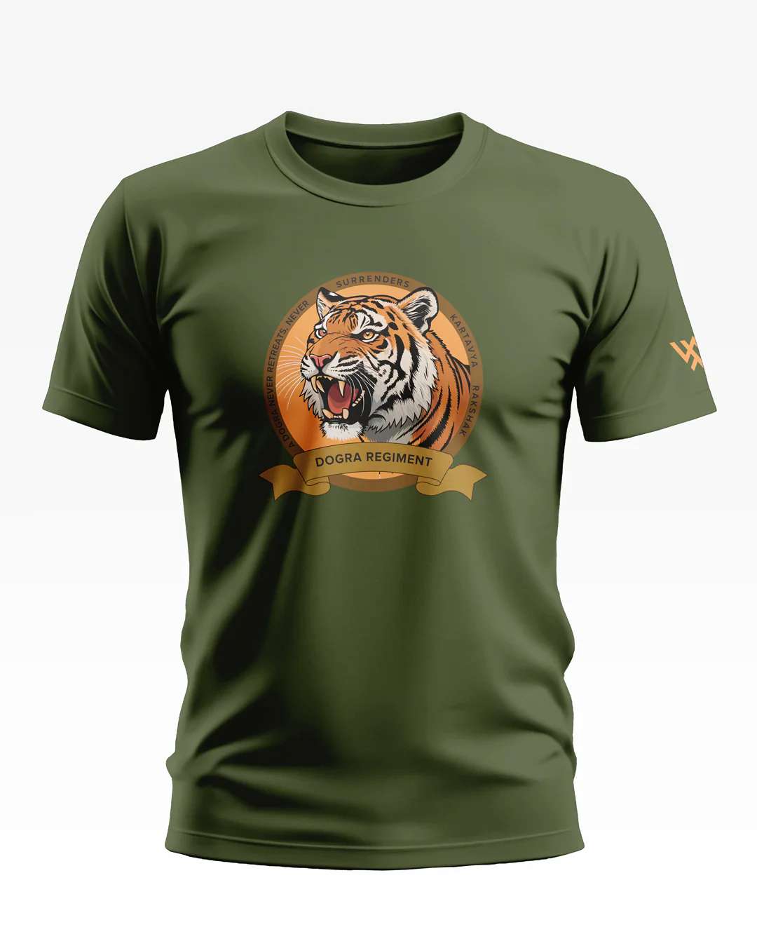 The Dogra Regiment Kartavya Rakshak Soft Cotton T-shirt - Image 3