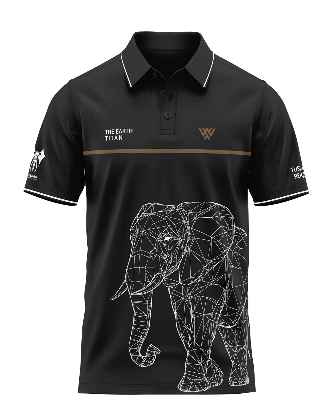 The Earth Titan Prime Polo T-Shirt - Image 2