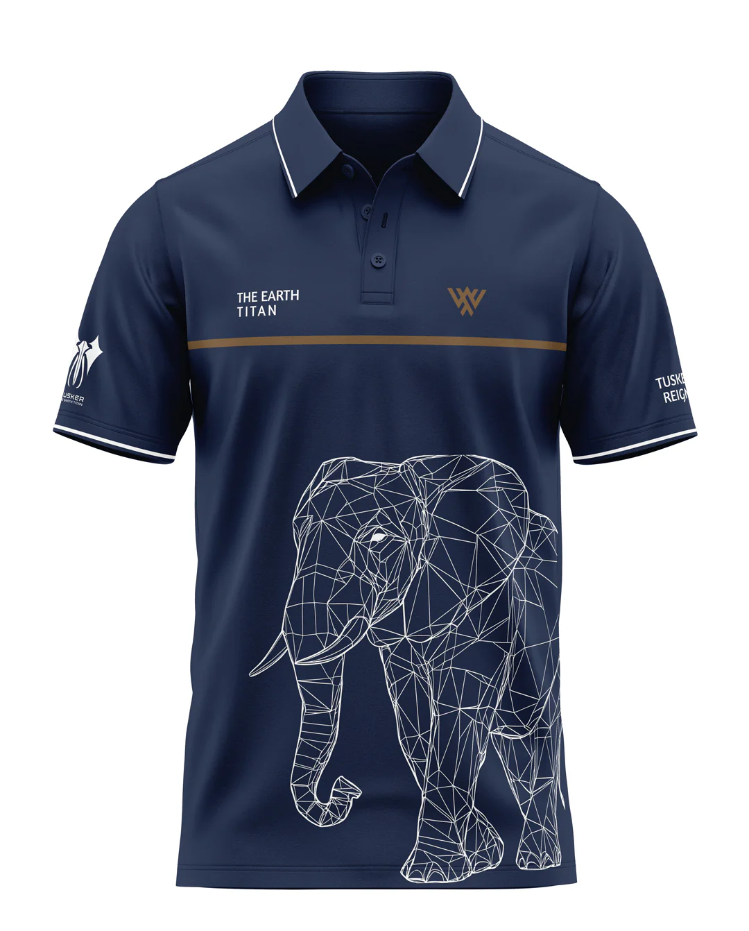 The Earth Titan Prime Polo T-Shirt - Image 3