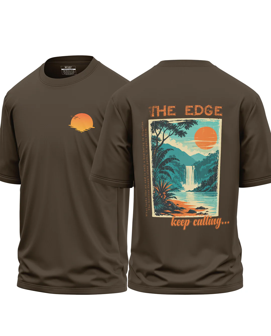 The Edge Keep Calling Cotton Oversized T-Shirt - Image 3