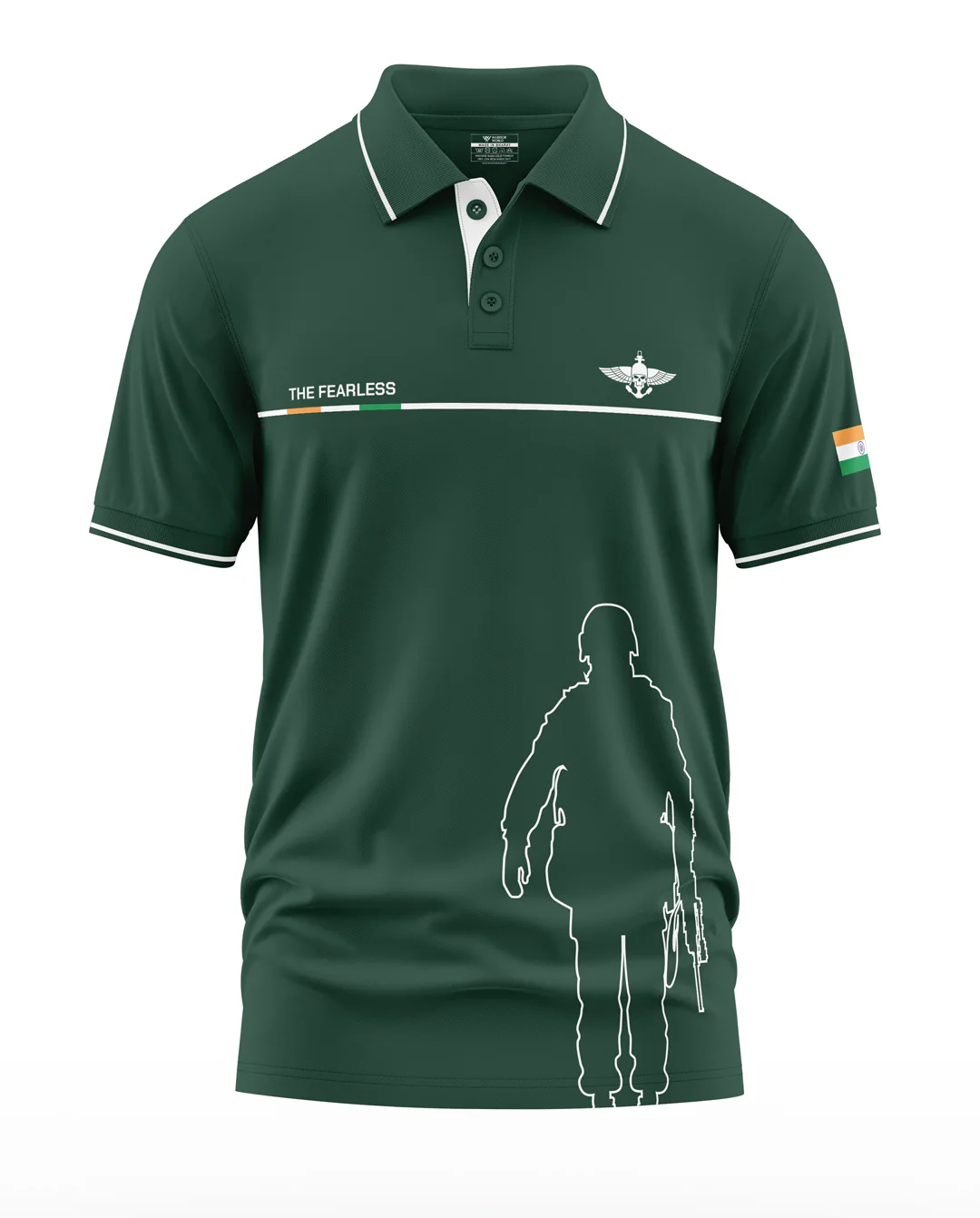 The Fearless Polo Collar T-Shirt - Image 2