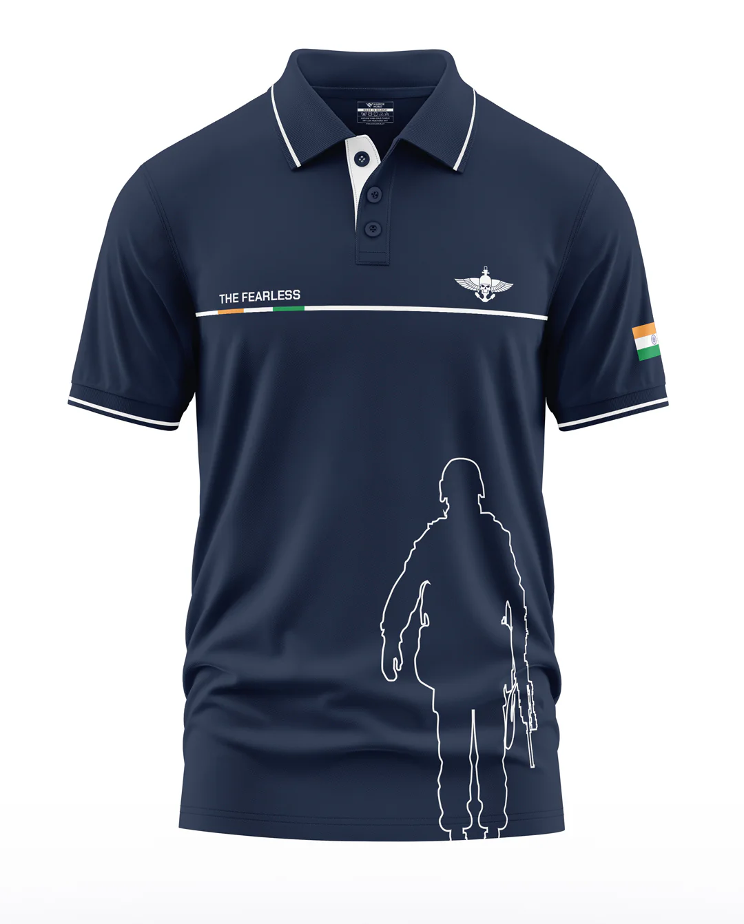 The Fearless Polo Collar T-Shirt - Image 3