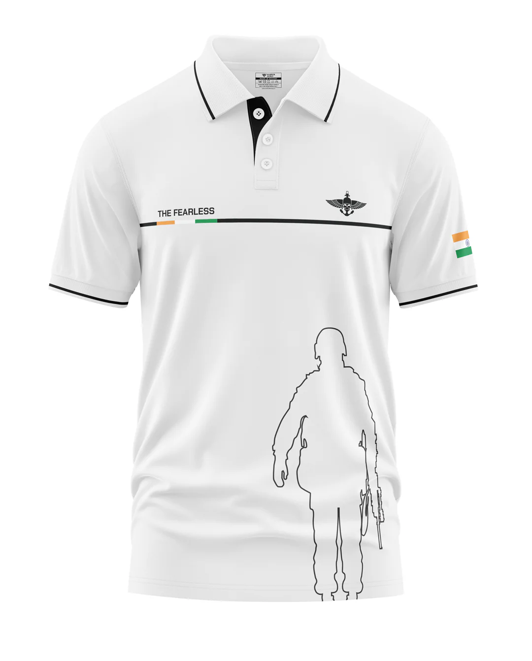 The Fearless Polo Collar T-Shirt - Image 4