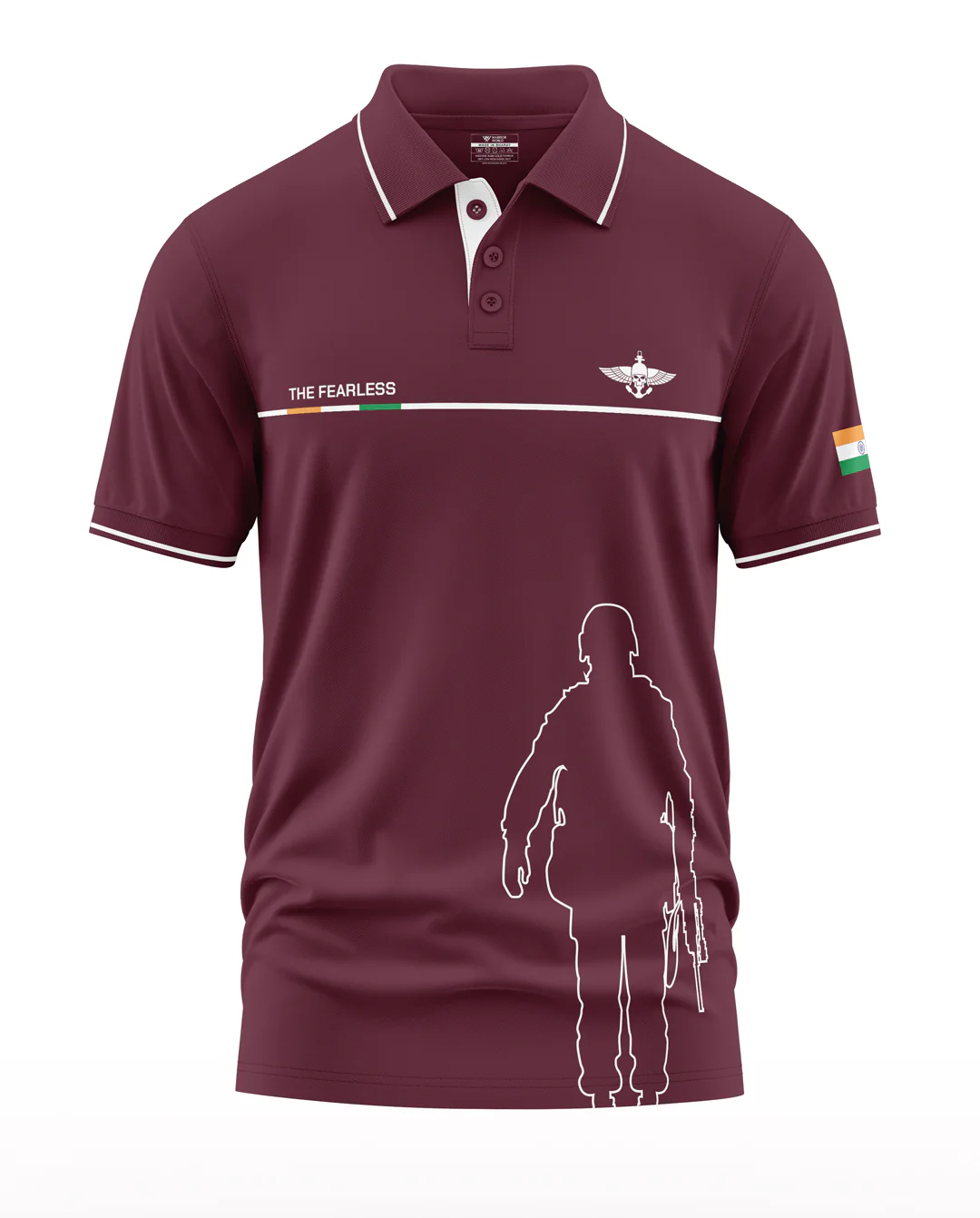 The Fearless Polo Collar T-Shirt - Image 5