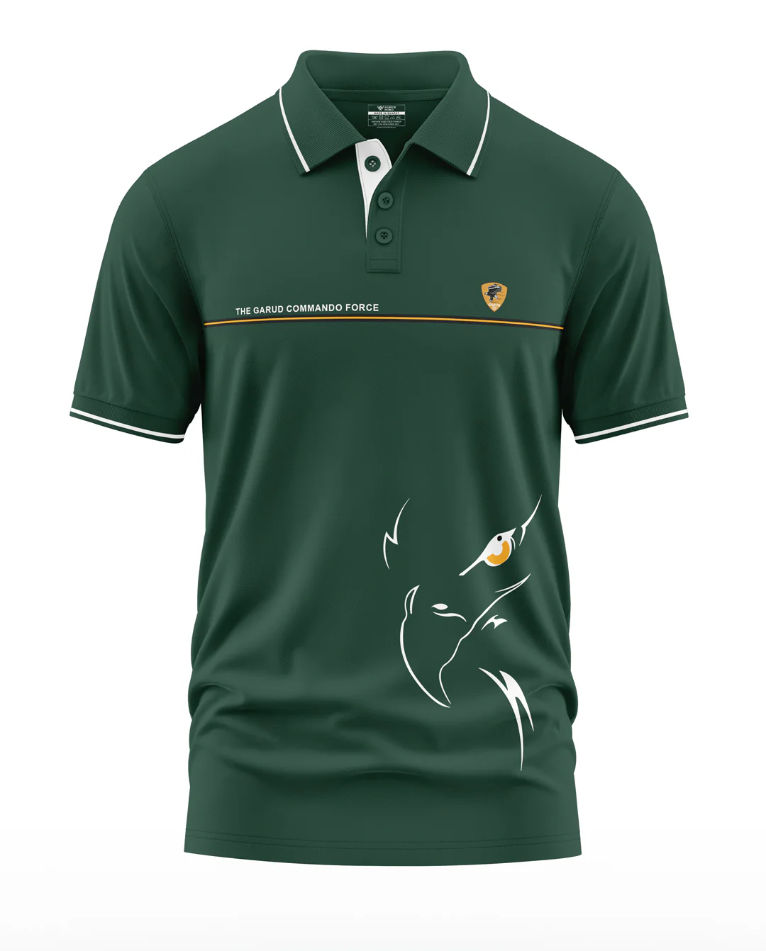 The Garud Commando Polo Collar T-Shirt - Image 2