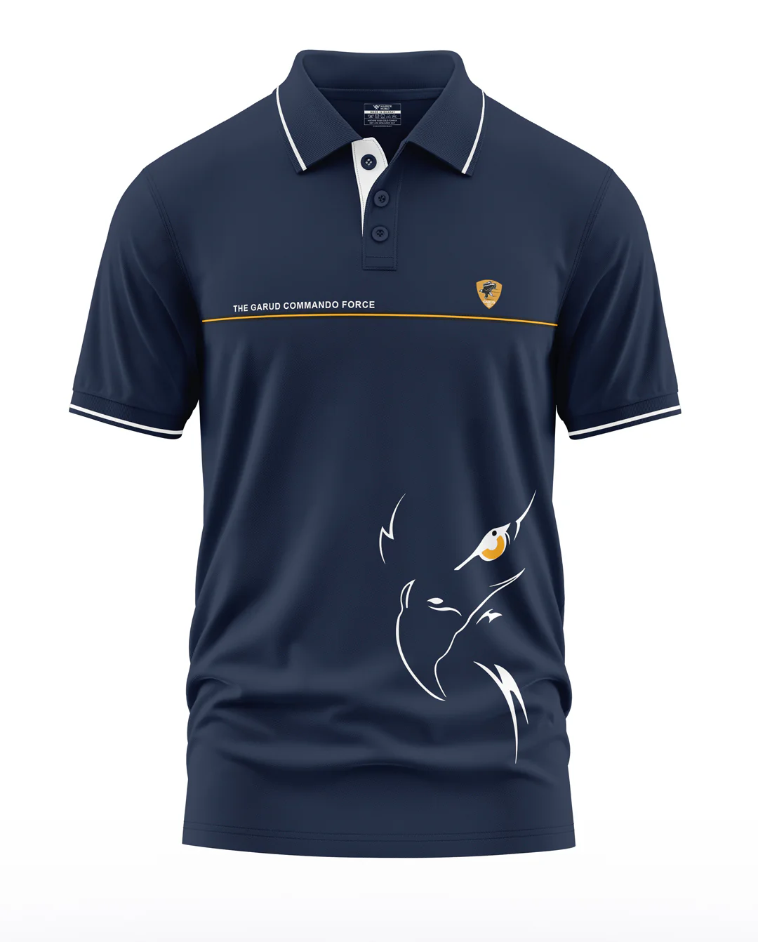 The Garud Commando Polo Collar T-Shirt - Image 3