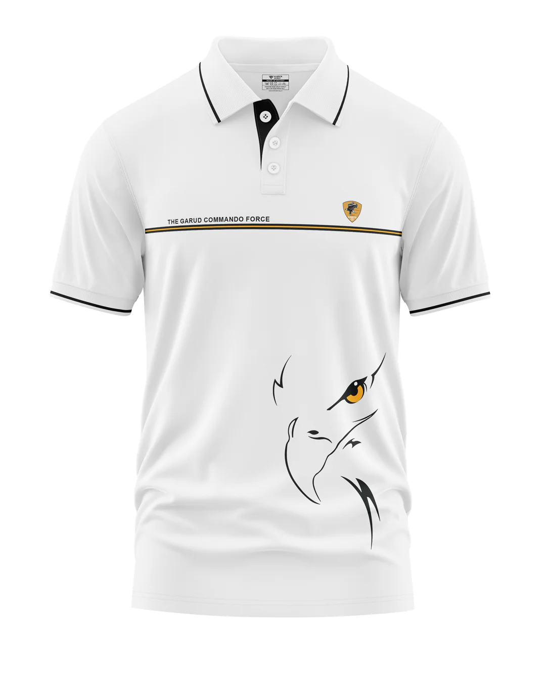 The Garud Commando Polo Collar T-Shirt - Image 4