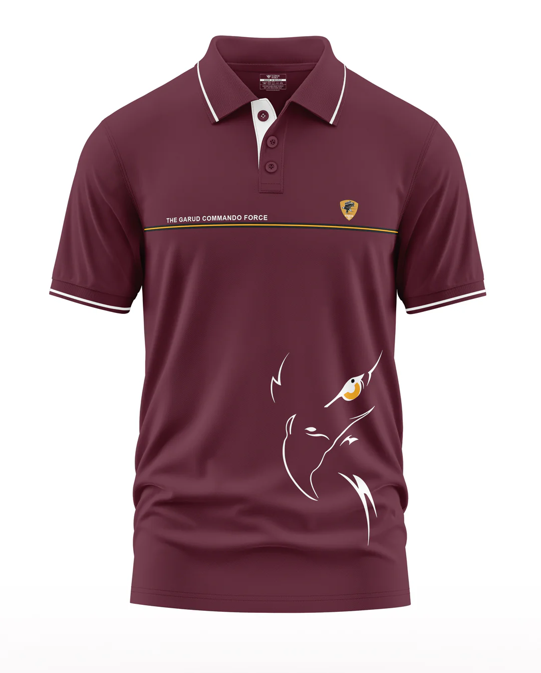 The Garud Commando Polo Collar T-Shirt - Image 5