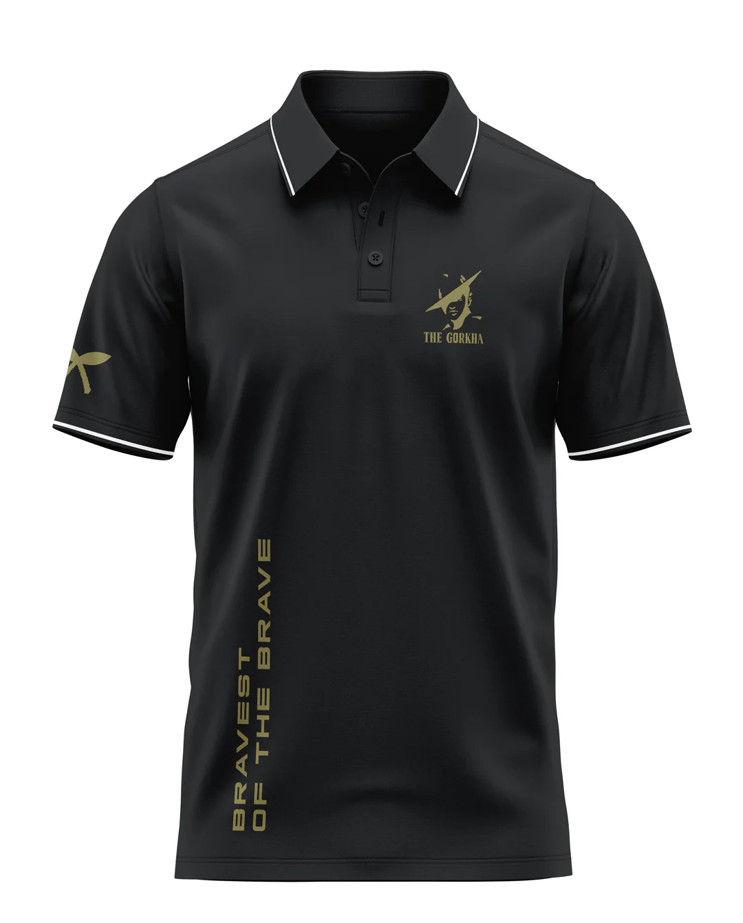 The Gorkha The Brave Prime Polo T-Shirt - Image 2