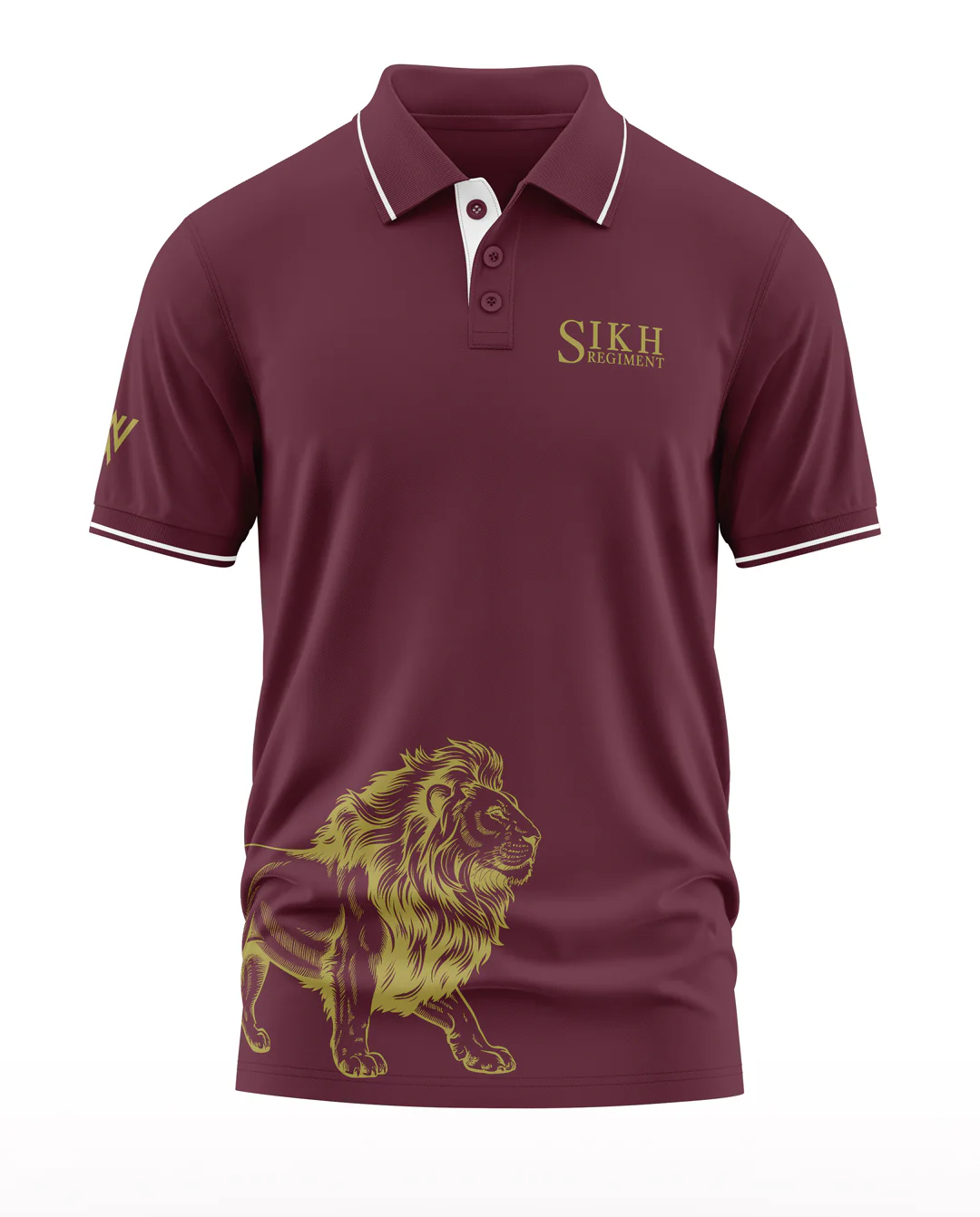 The Sikh Regiment Polo Collar T-Shirt - Image 5