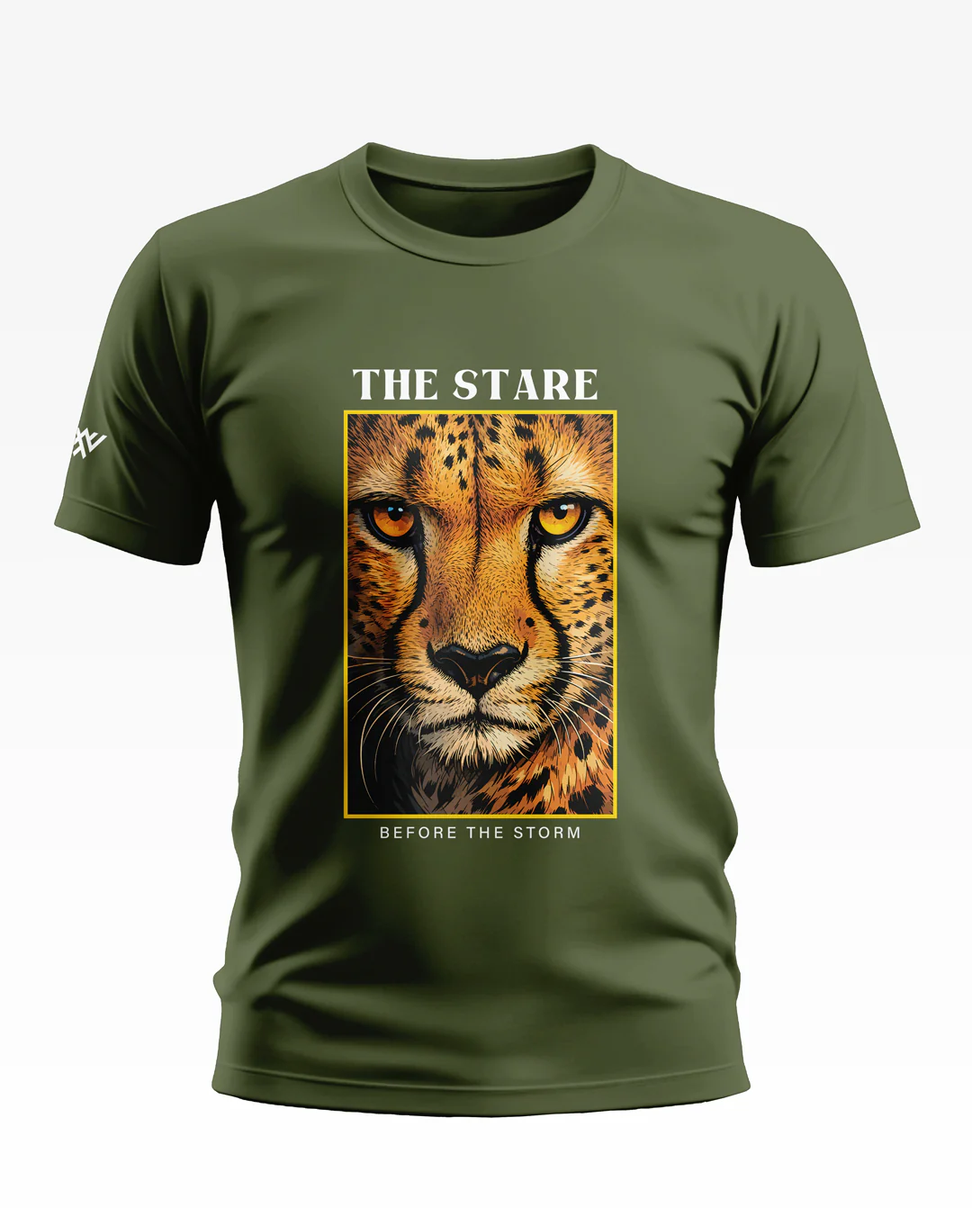 The Stare Before The Storm Cotton T-shirt - Image 3
