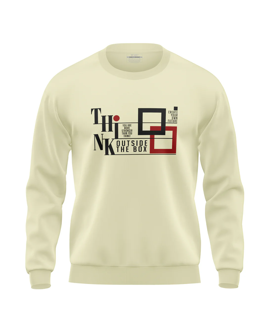Think Out The Box Soft Cotton Sweatshirt - Image 3
