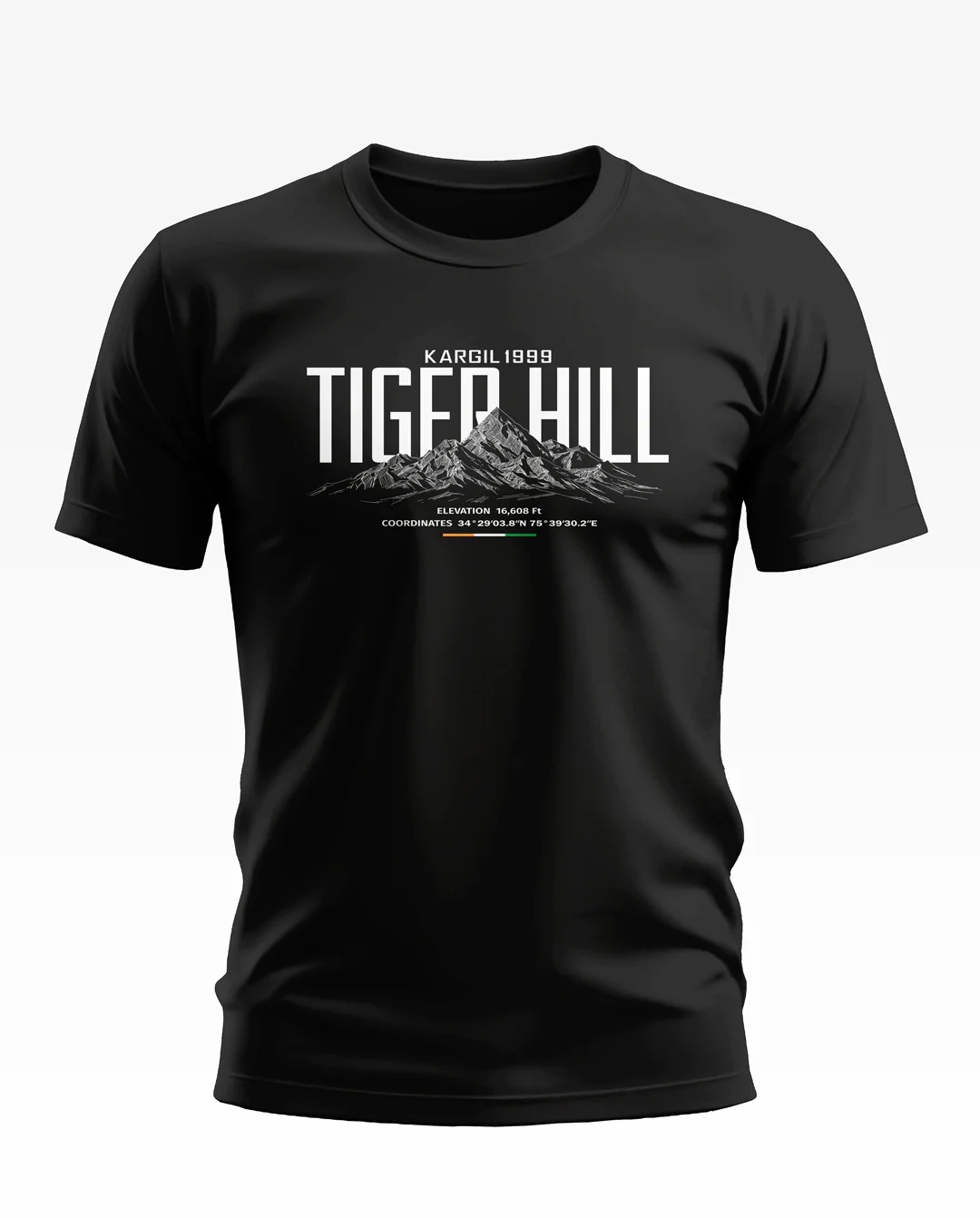 Tiger Hill Kargil 1999 Soft Cotton T-shirt - Image 2