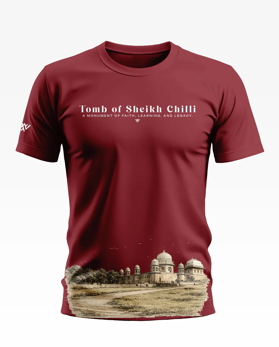 Tomb Of Sheikh Chilli Soft Cotton T-shirt - Image 8