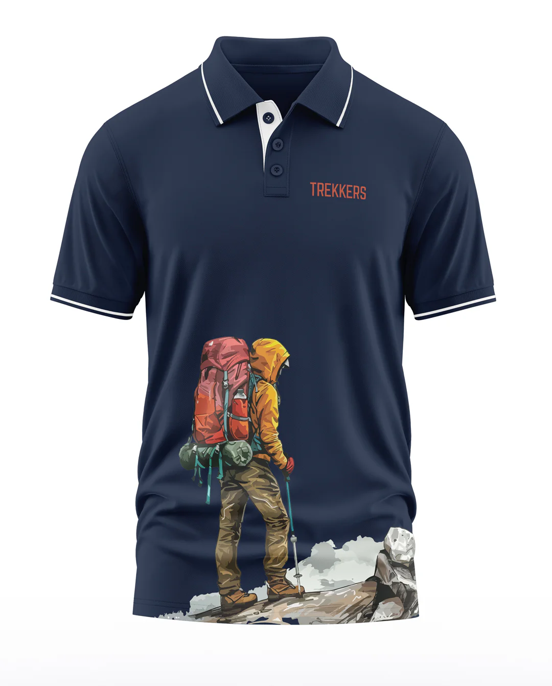 Trekkers Polo Collar T-Shirt - Image 4