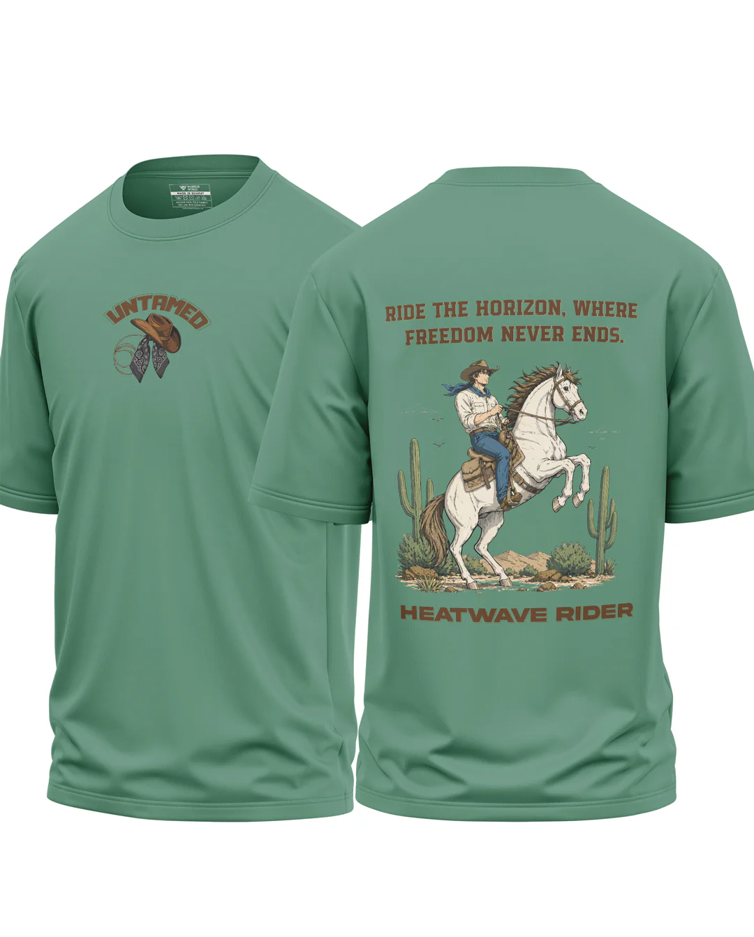 Untamed Cotton Oversized T-Shirt - Image 2
