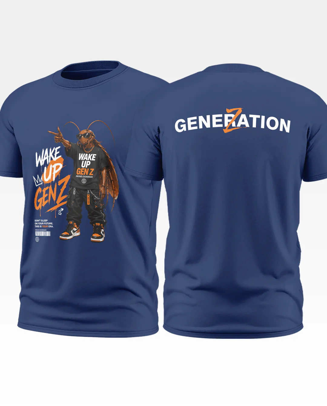 Wake Up GenZ Cotton T-shirt - Image 5