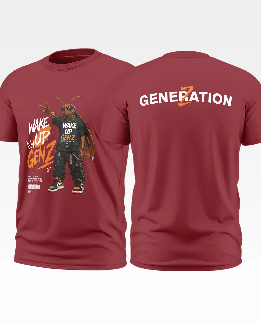 Wake Up GenZ Cotton T-shirt - Image 7