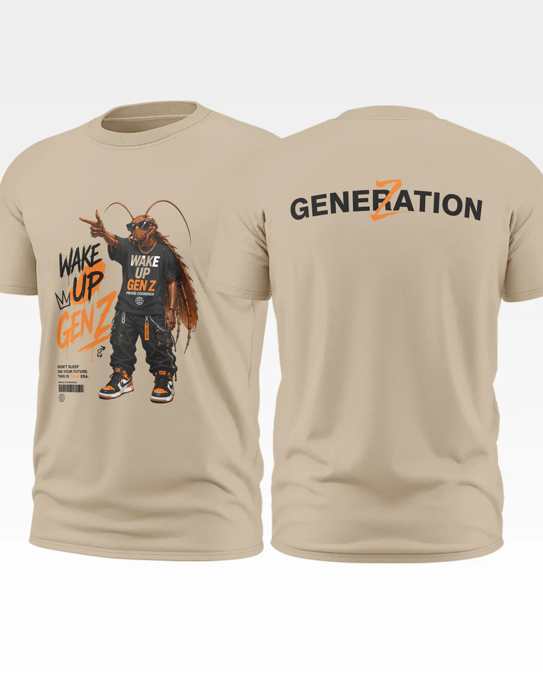 Wake Up GenZ Cotton T-shirt - Image 8