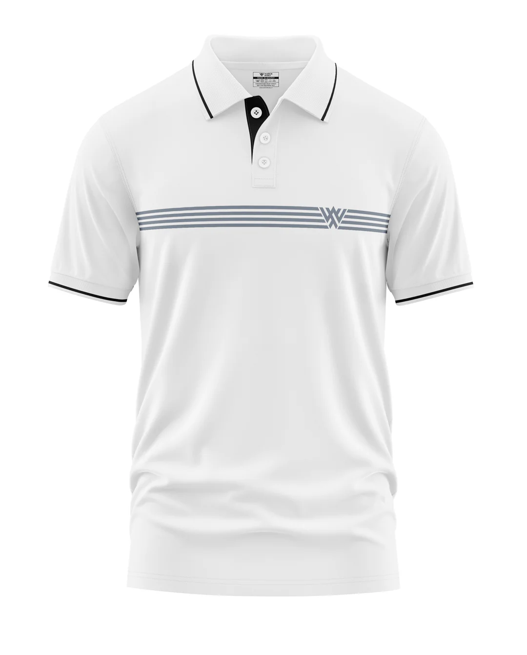 Warrior World Premium Polo Collar T-Shirt - Image 4
