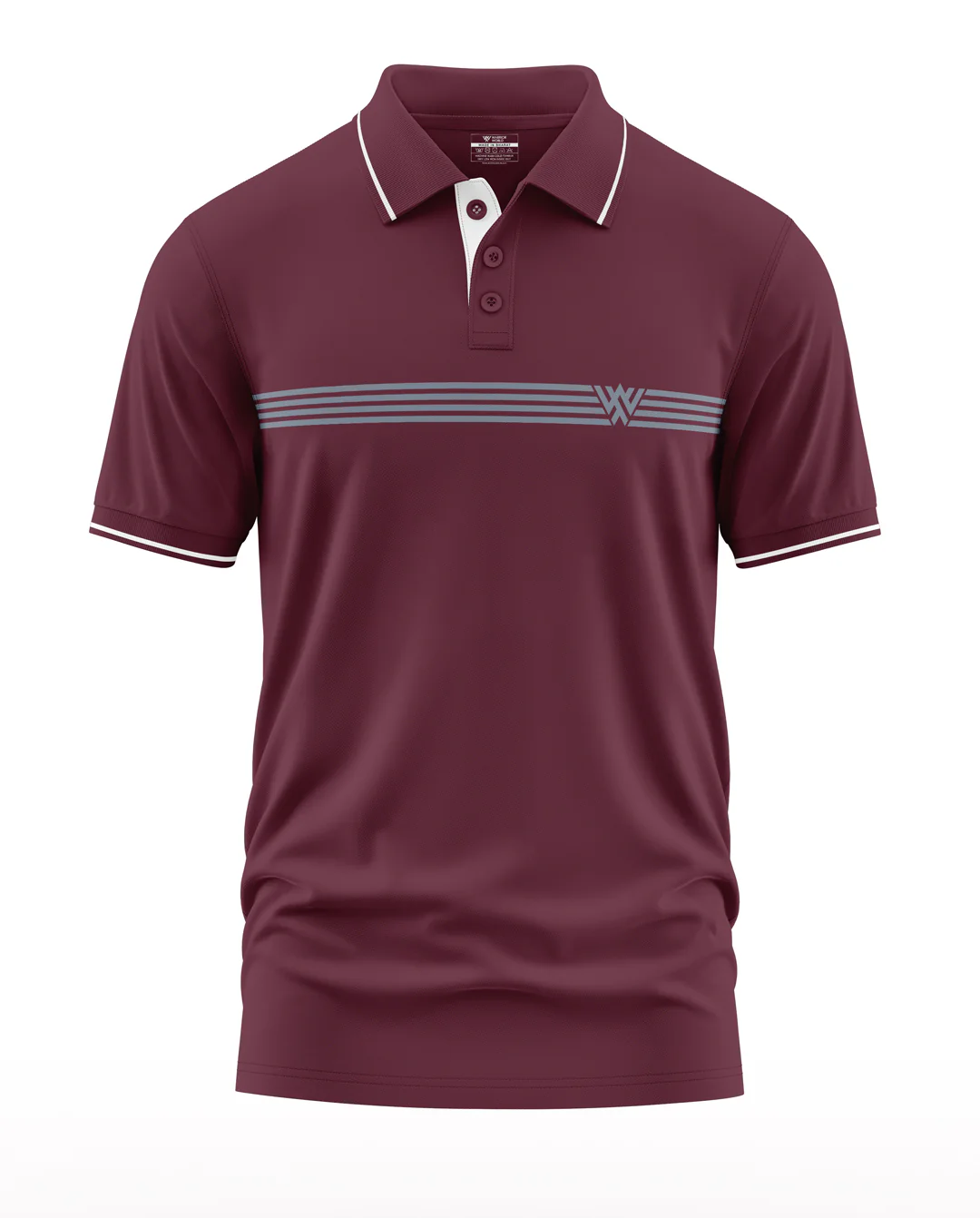 Warrior World Premium Polo Collar T-Shirt - Image 5