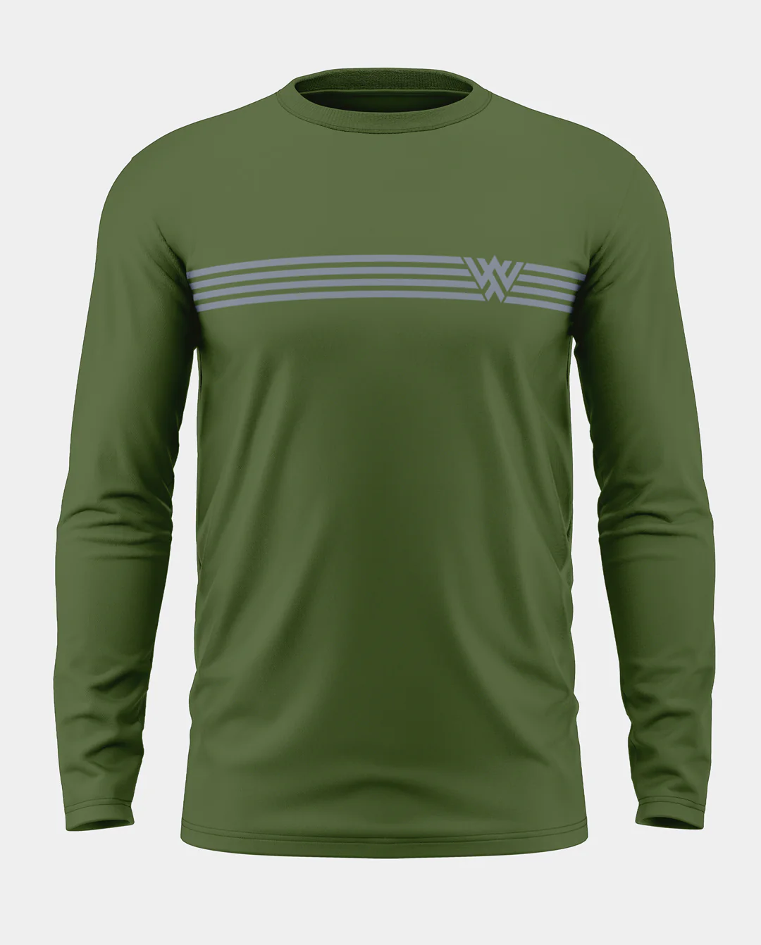 Warrior World Stripe Soft Cotton Full Sleeve T-shirt - Image 3
