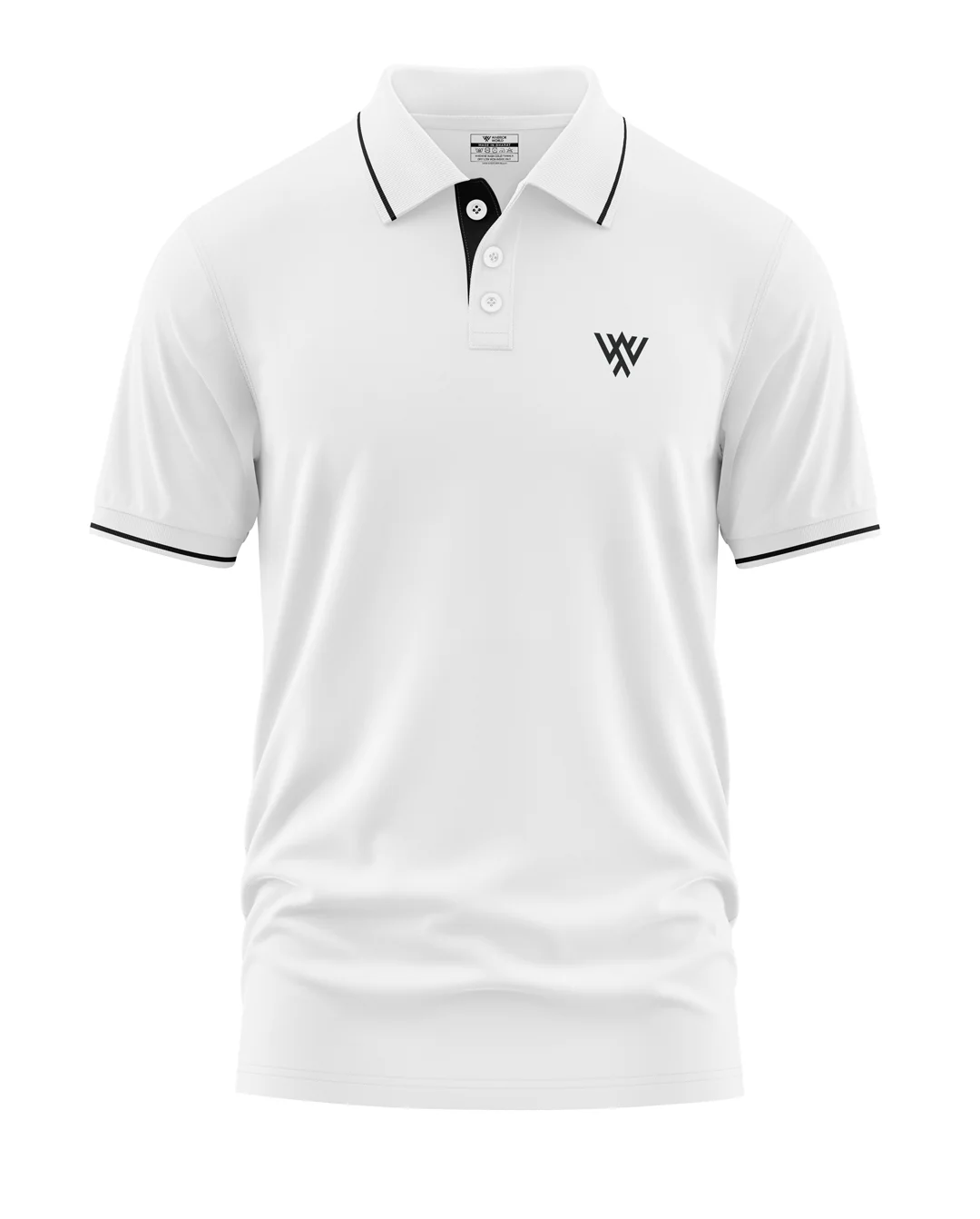 Warriorworld Designer Polo Collar T-Shirt - Image 4