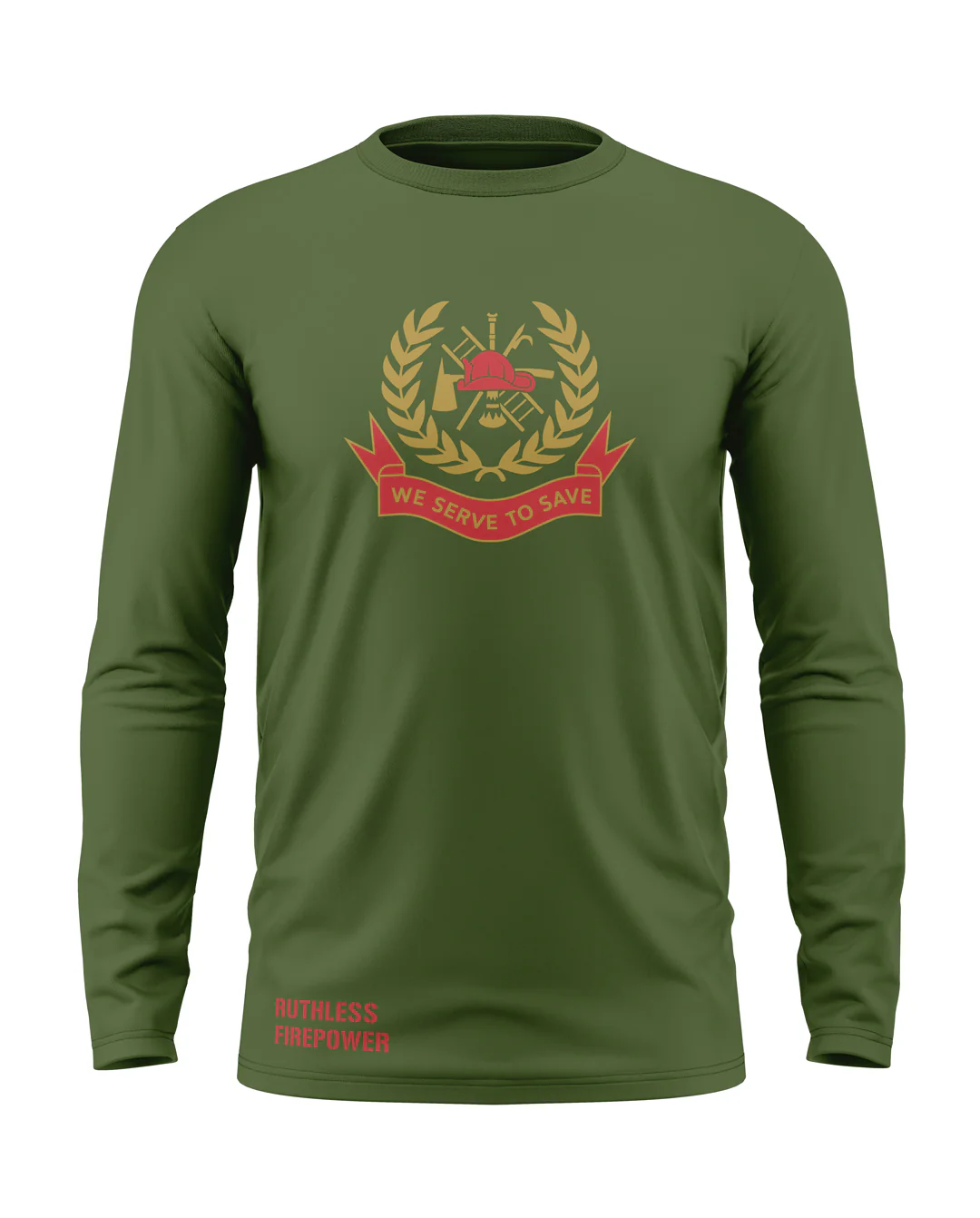 We Serve To Save Cotton Full Sleeve T-shirt - Image 4