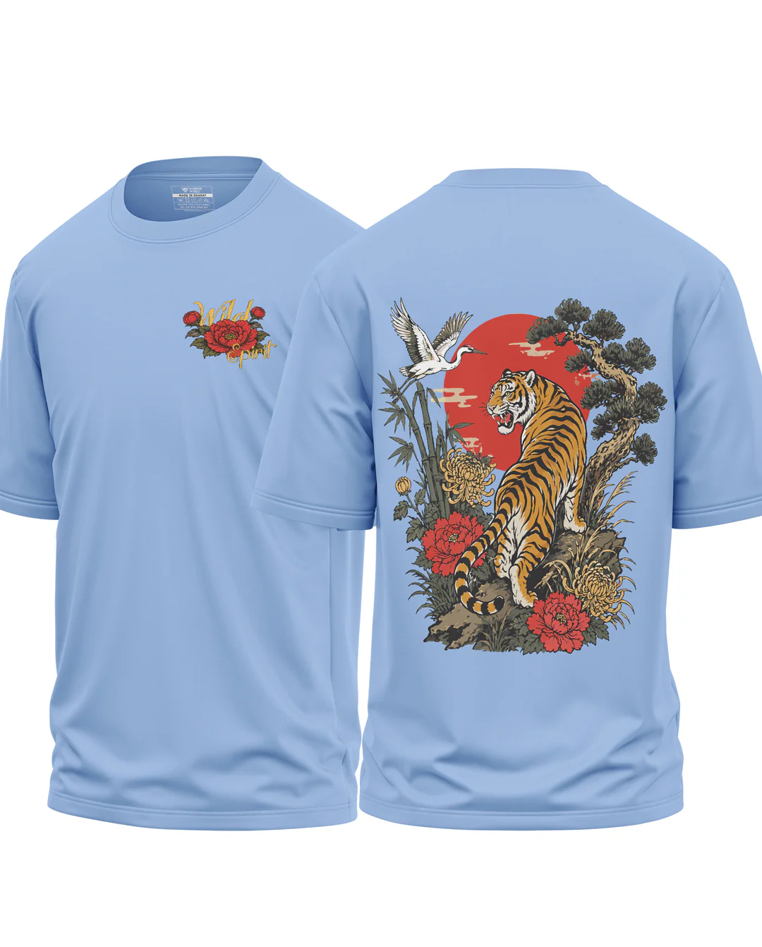 Wild Spirit Tiger Oversized T-Shirt - Image 6
