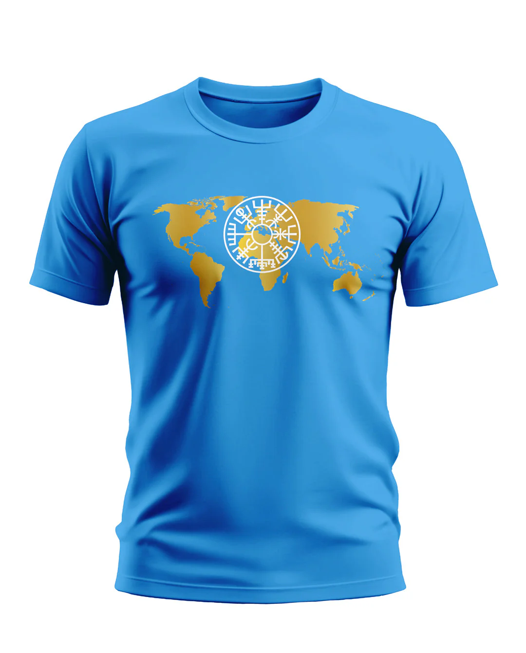 WORLD MAP COTTON T-SHIRT - Image 3