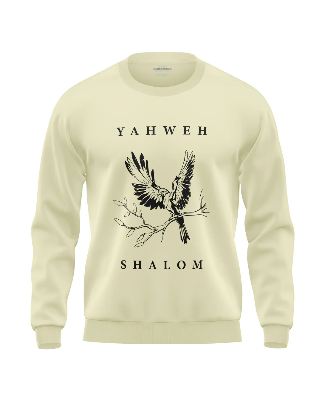 Yahweh Shalom Soft Cotton Sweatshirt - Image 3