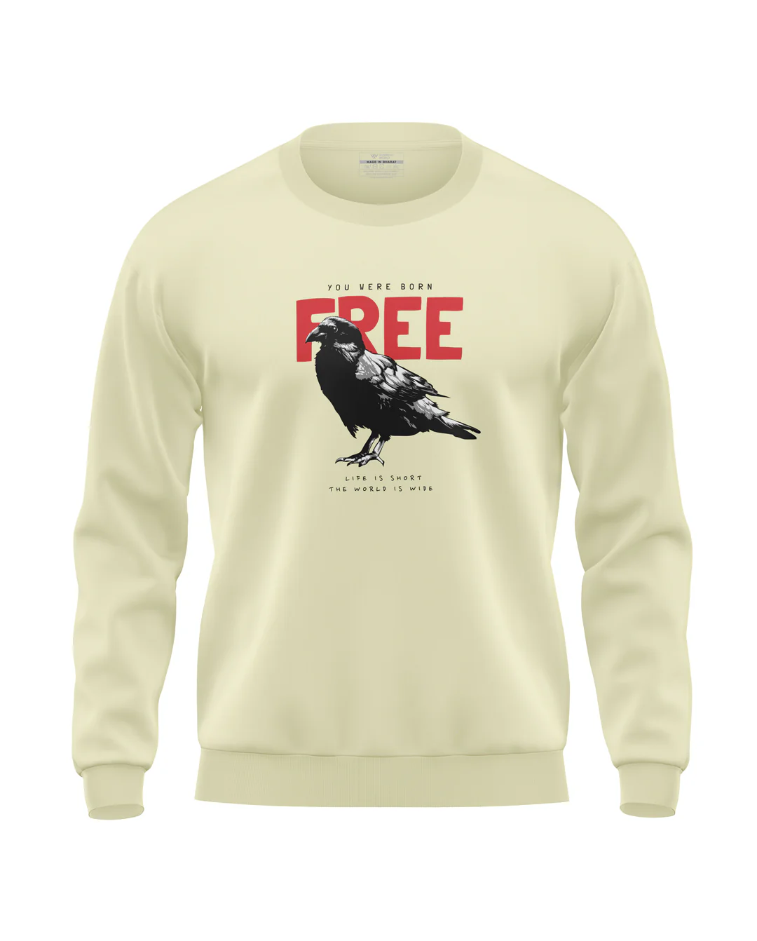 You Are Free Soft Cotton Sweatshirt - Image 3