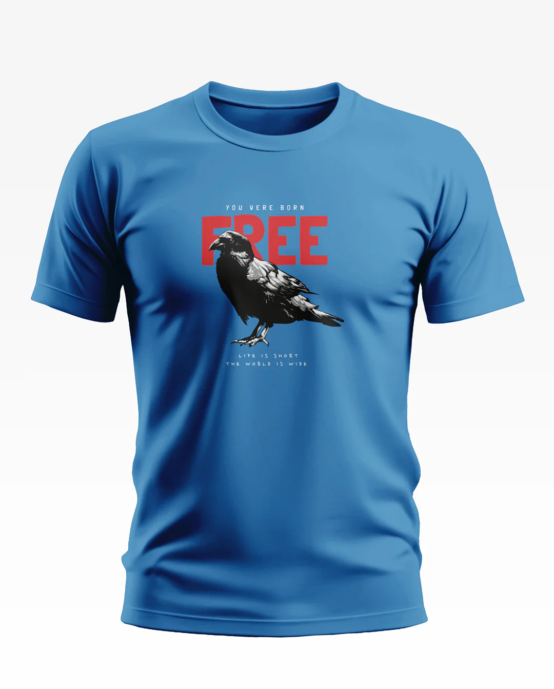 You were Born Free Soft Cotton T-shirt - Image 2