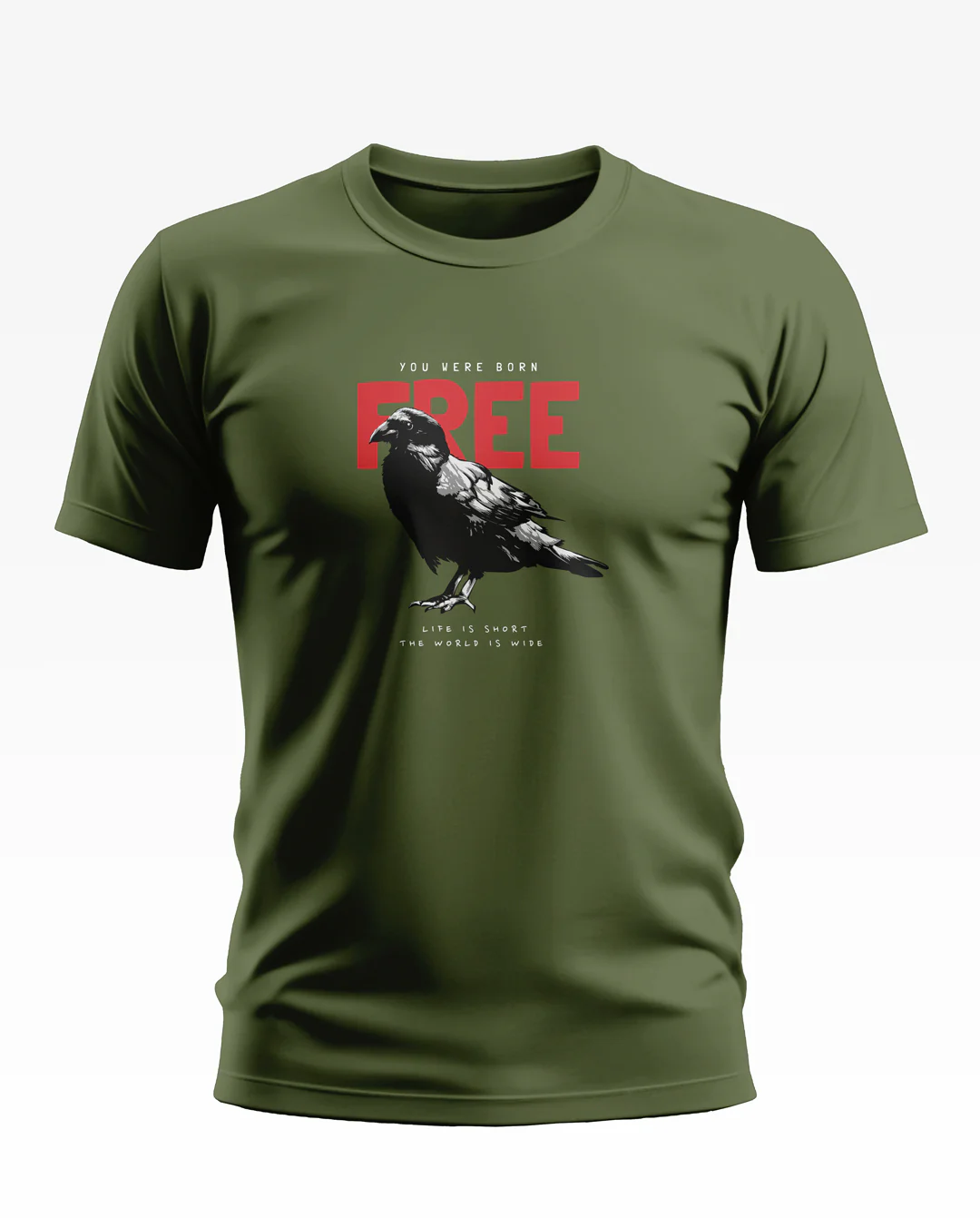 You were Born Free Soft Cotton T-shirt - Image 3